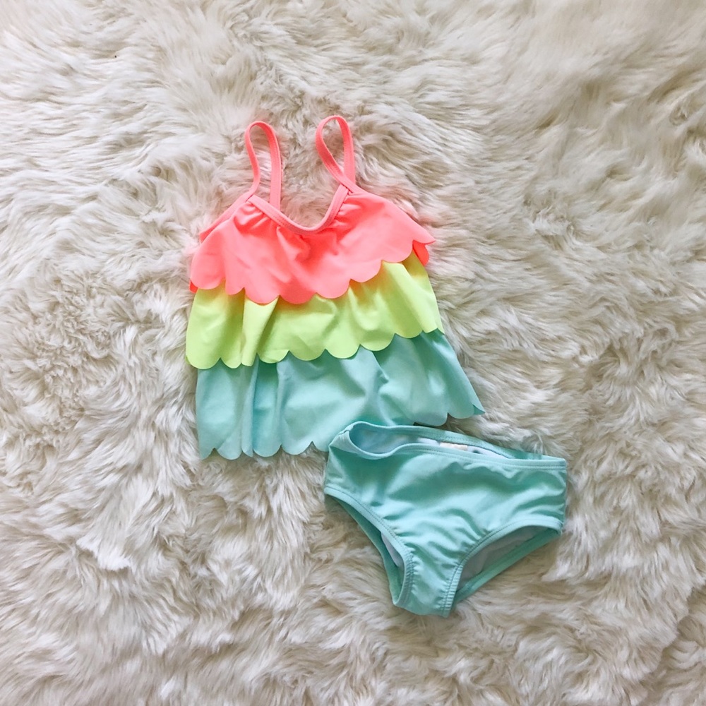 Osh Kosh Baby Girl 2 piece Swimsuit